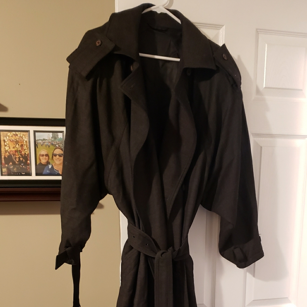 Gorgeous vintage Gianni Versace coat with belt